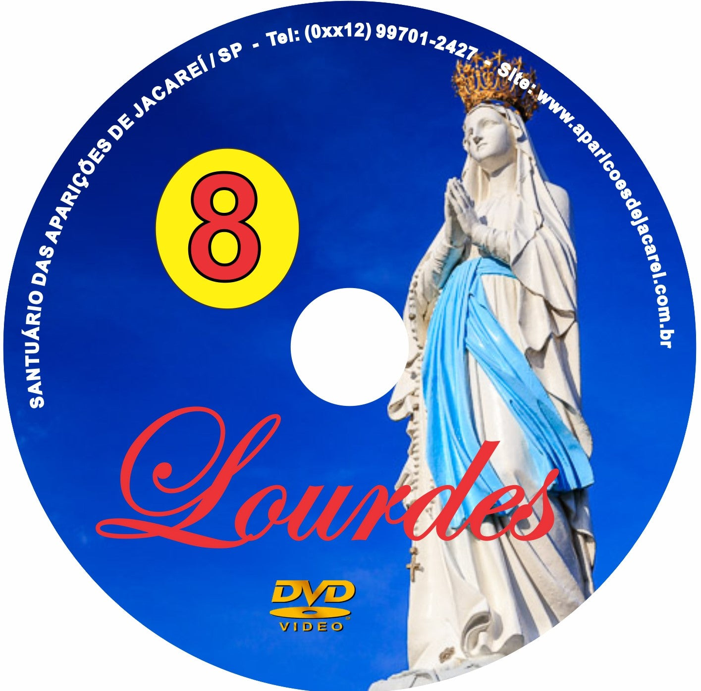 DVD Lourdes 8 DVD Lourdes 8